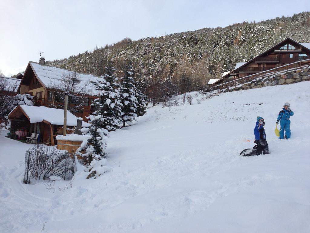 Chalets La Caillaude La Salle-les-Alpes ภายนอก รูปภาพ